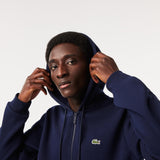Lacoste Erkek Classic Fit Kapüşonlu Organik Pamuk Sweatshirt