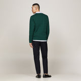 Tommy Hilfiger Erkek Classic Cable Crew Kazak