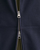 GANT Erkek Lacivert Fermuarlı Logolu Sweatshirt