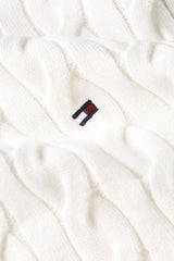 Tommy Hilfiger Erkek Classic Cable Crew Kazak