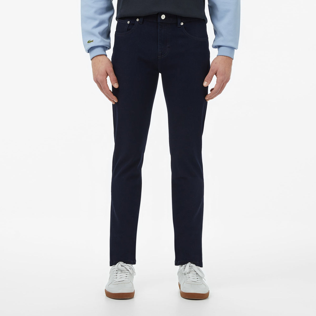 Lacoste Slim Fit Lacivert Kot Pantolon