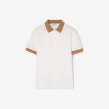 Burberry Beyaz Polo T-Shirt