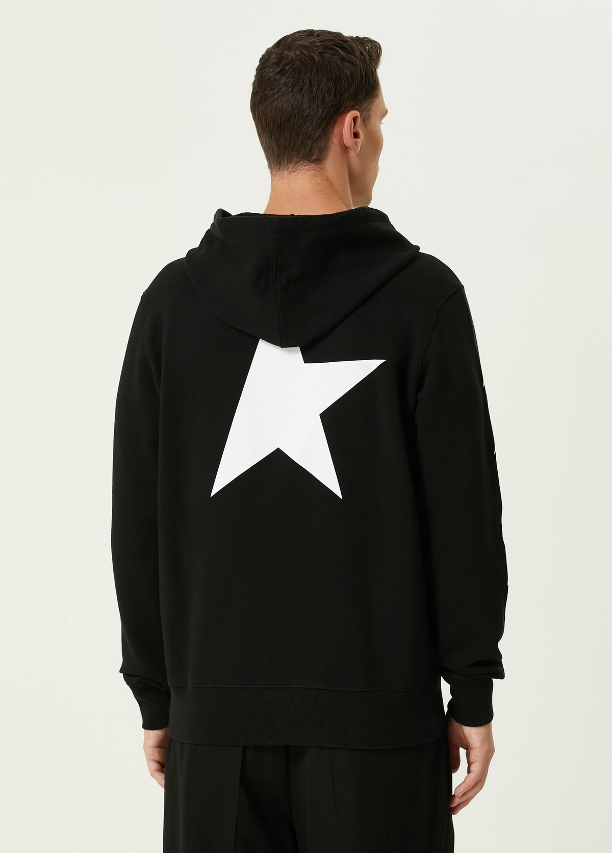 Golden Goose Kapüşonlu Logo Baskılı Sweatshirt