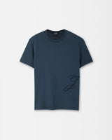 JACQUEMUS Logolu Lacivert T-Shirt