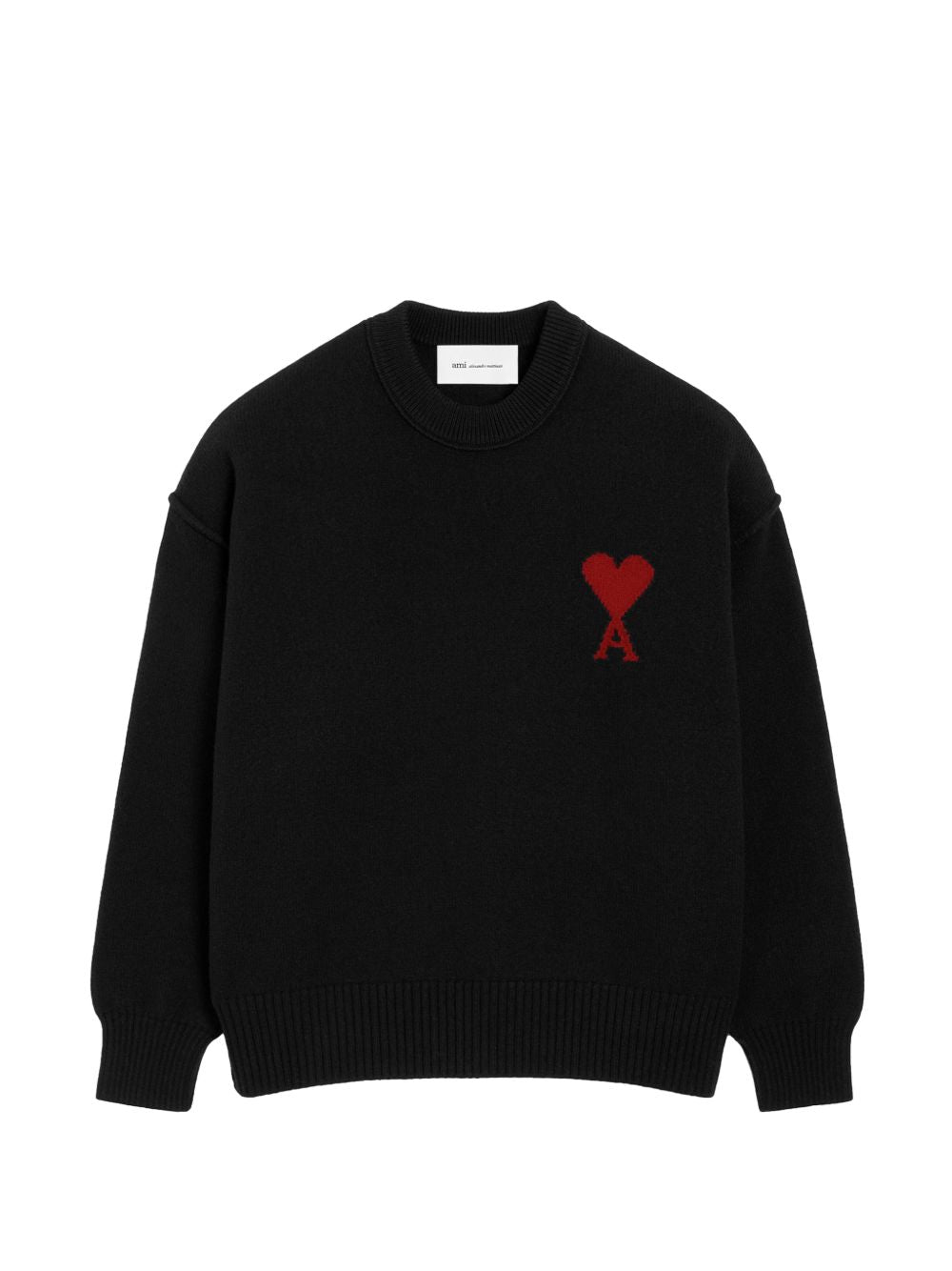 Ami Logo Siyah Sweatshirt