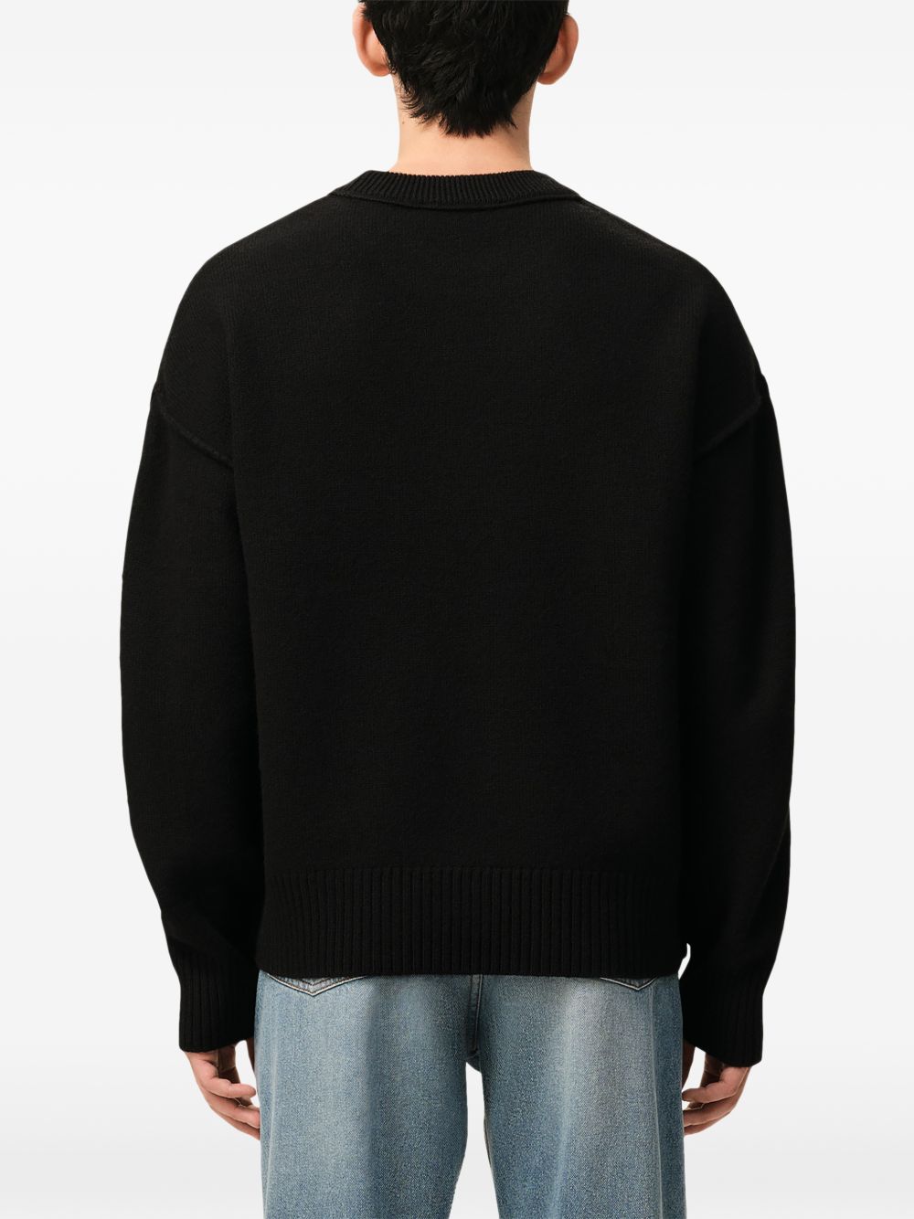 Ami Logo Siyah Sweatshirt