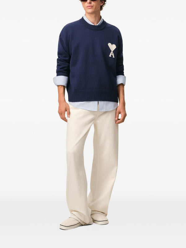 Erkek Ami Logo Sweatshirt