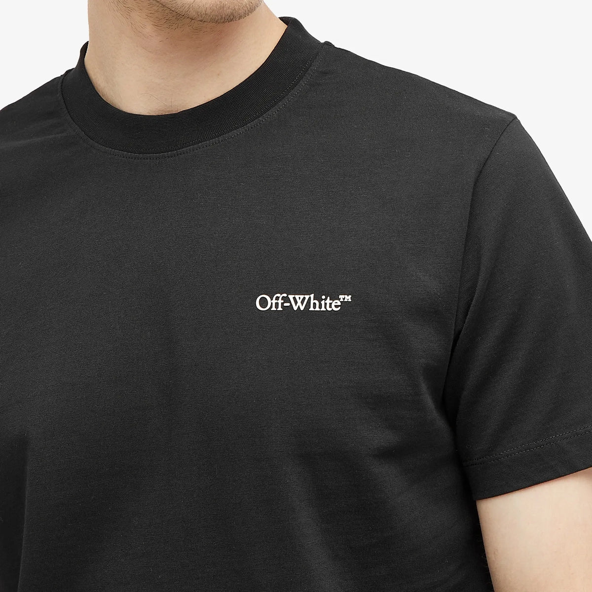 Off White Logolu Siyah T-Shirt