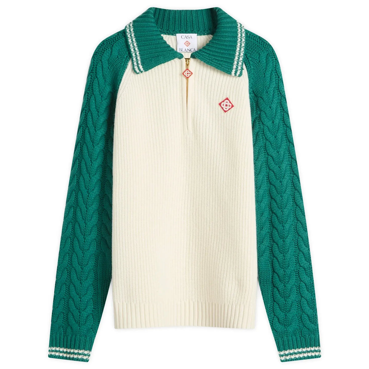 Casablanca Fermuarlı Sweatshirt