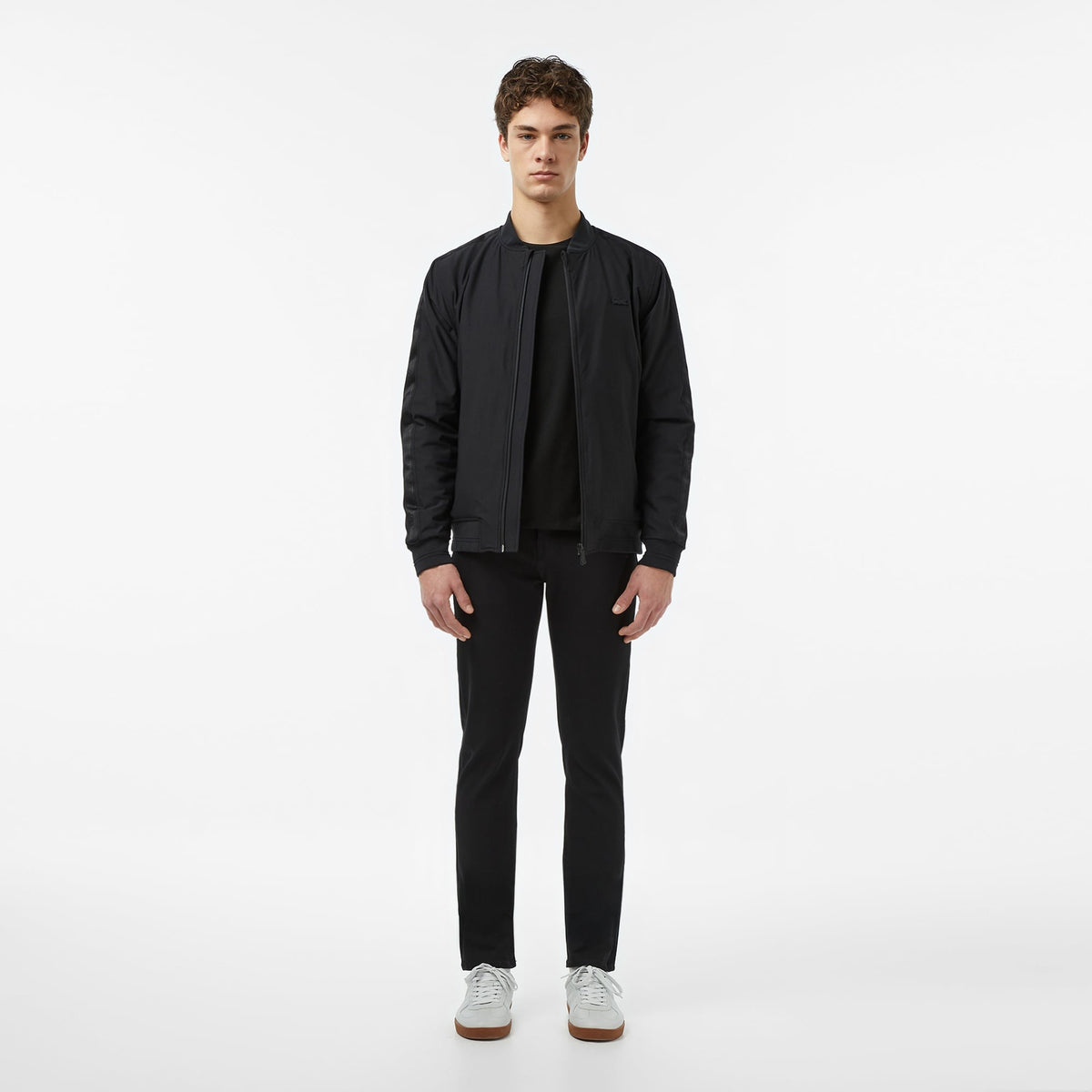 Lacoste Slim Fit Siyah Kot Pantolon