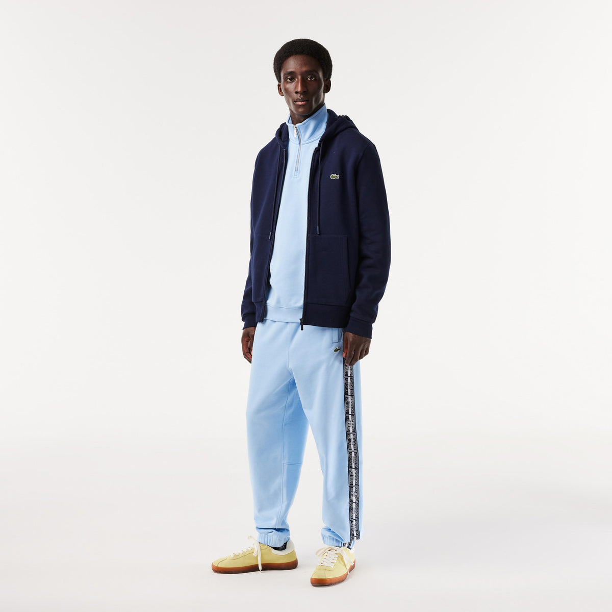Lacoste Erkek Classic Fit Kapüşonlu Organik Pamuk Sweatshirt