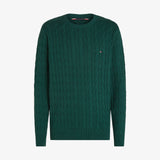 Tommy Hilfiger Erkek Classic Cable Crew Kazak