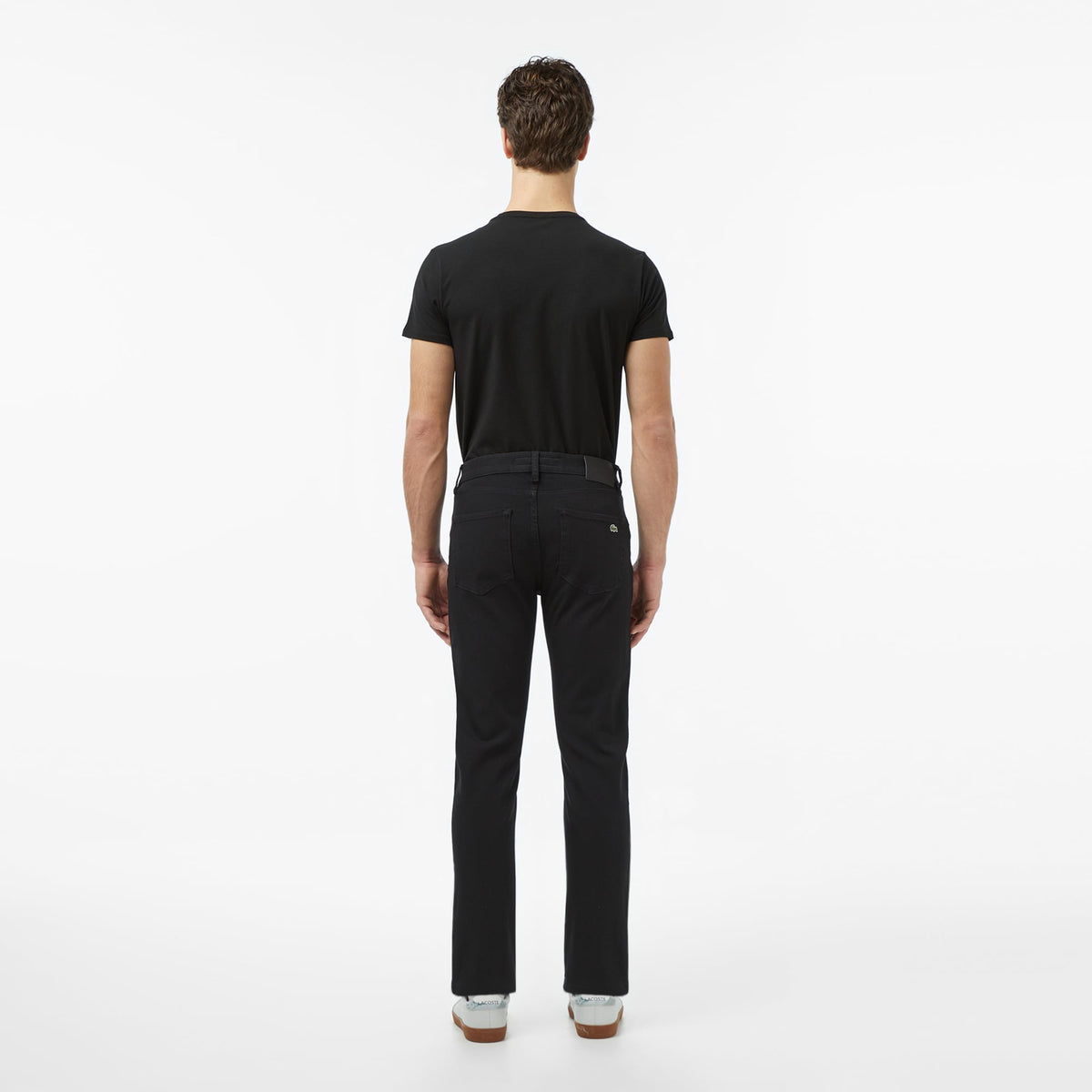 Lacoste Slim Fit Siyah Kot Pantolon