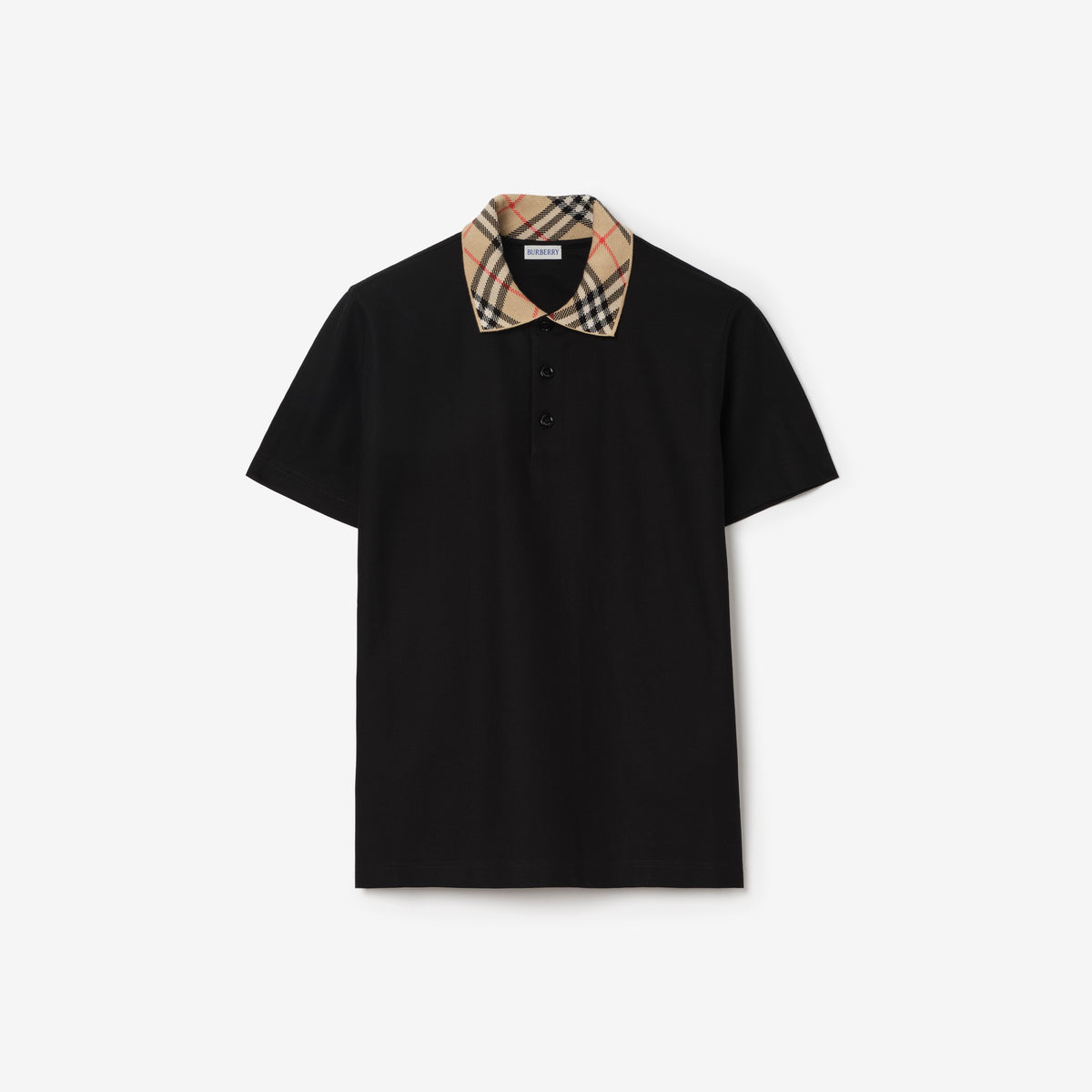 Burberry Siyah Polo T-Shirt
