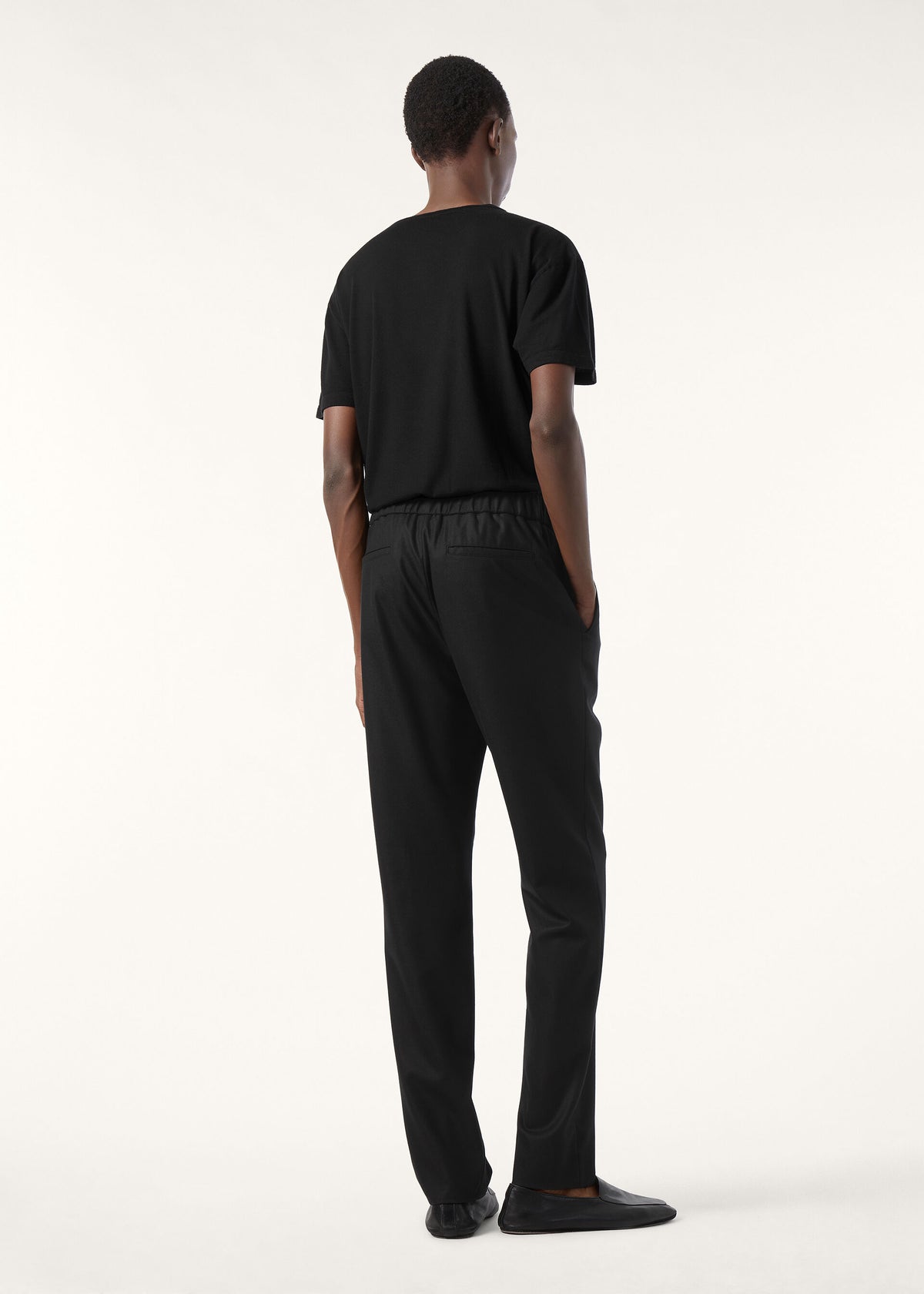 Loro Piana Como The Gift of Kings® Siyah T-Shirt