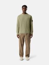 Stone İsland Pamuk Örgü Bukle Sweatshirt