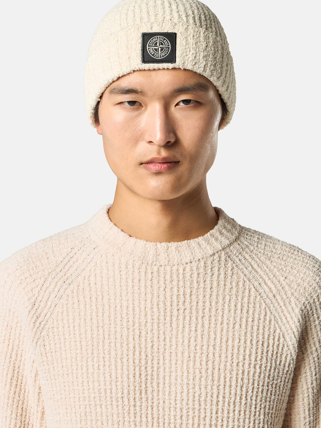 Stone İsland Pamuk Örgü Bukle Sweatshirt