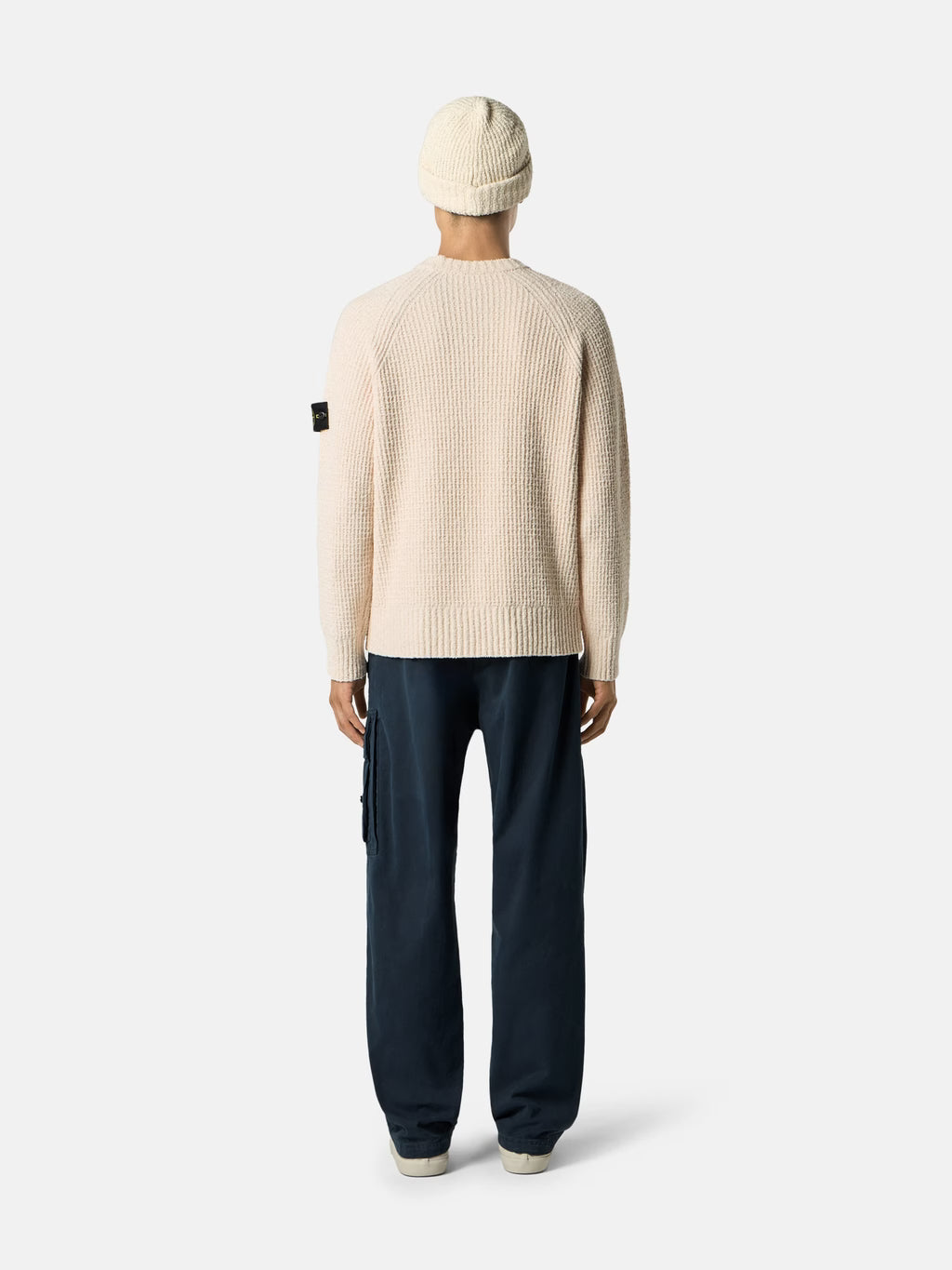 Stone İsland Pamuk Örgü Bukle Sweatshirt