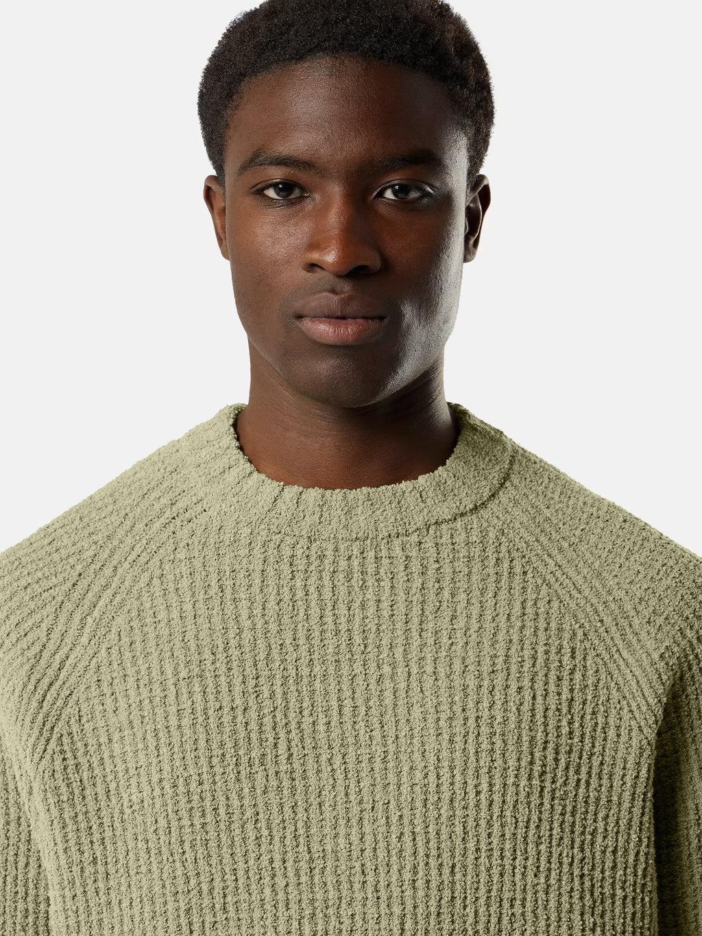 Stone İsland Pamuk Örgü Bukle Sweatshirt
