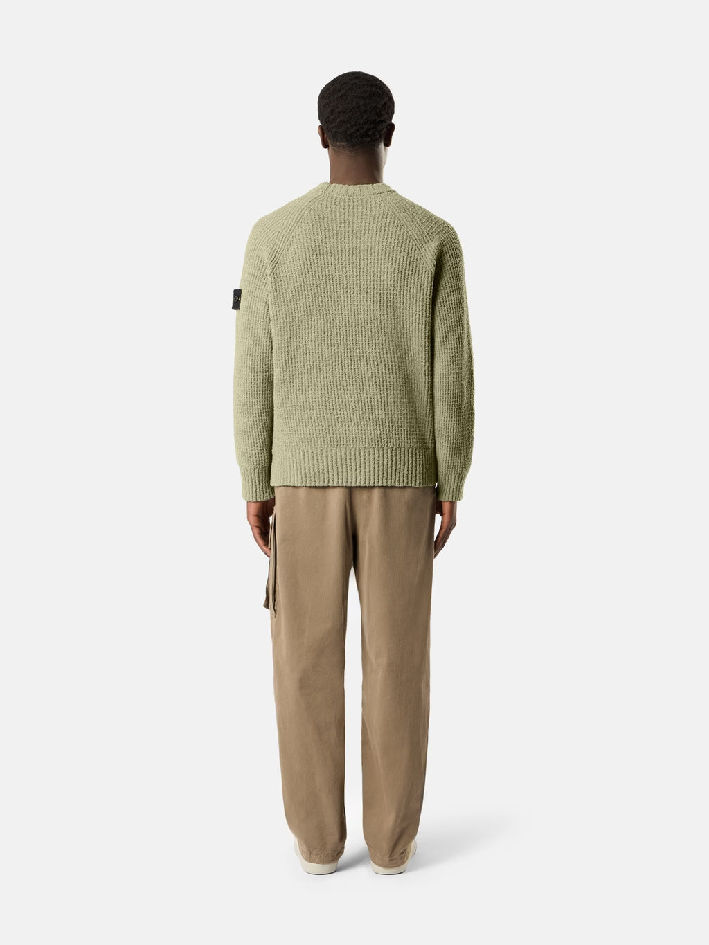 Stone İsland Pamuk Örgü Bukle Sweatshirt