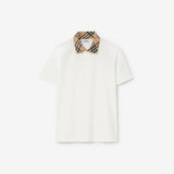Burberry Beyaz Polo T-Shirt