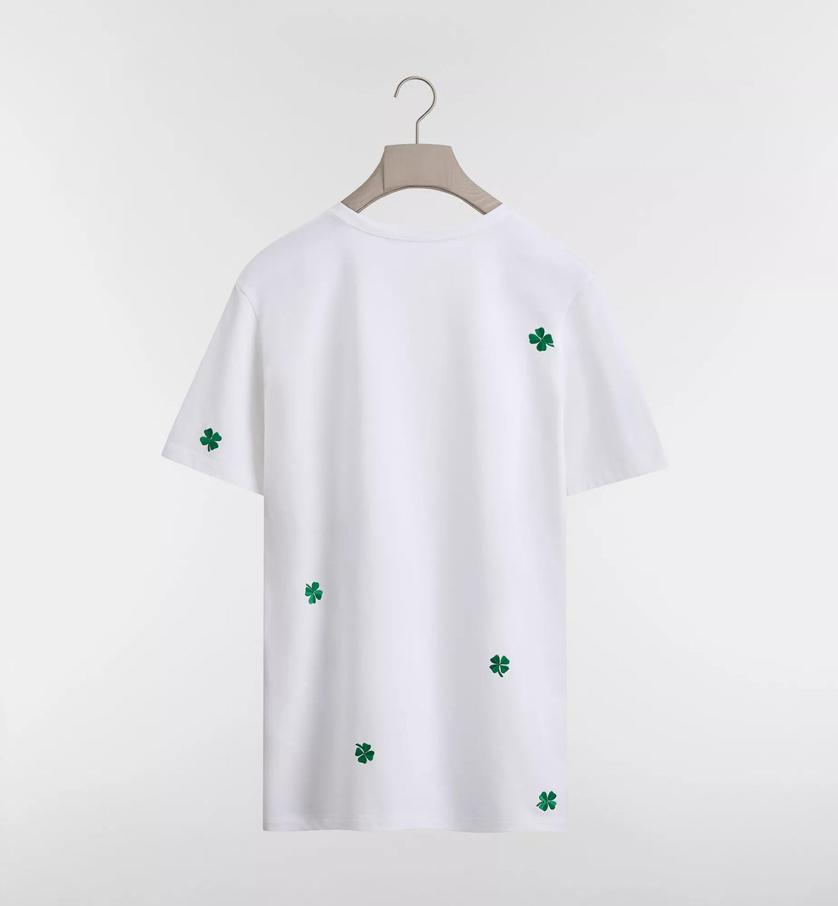 Dior Yonca Detaylı Beyaz T-Shirt