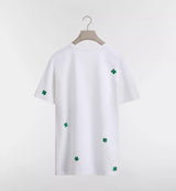 Dior Yonca Detaylı Beyaz T-Shirt