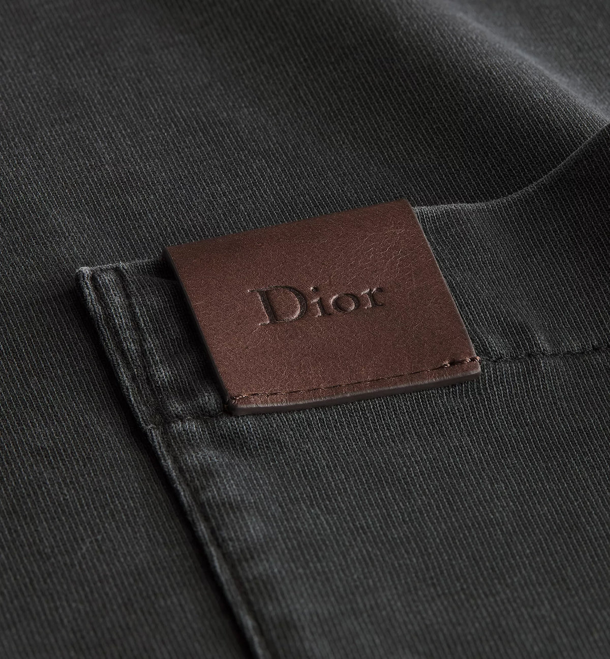 Dior Cepli Gri T-Shirt , Rahat Kesim