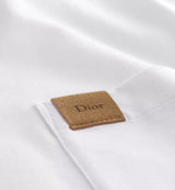 Dior Cepli Beyaz T-Shirt , Rahat Kesim