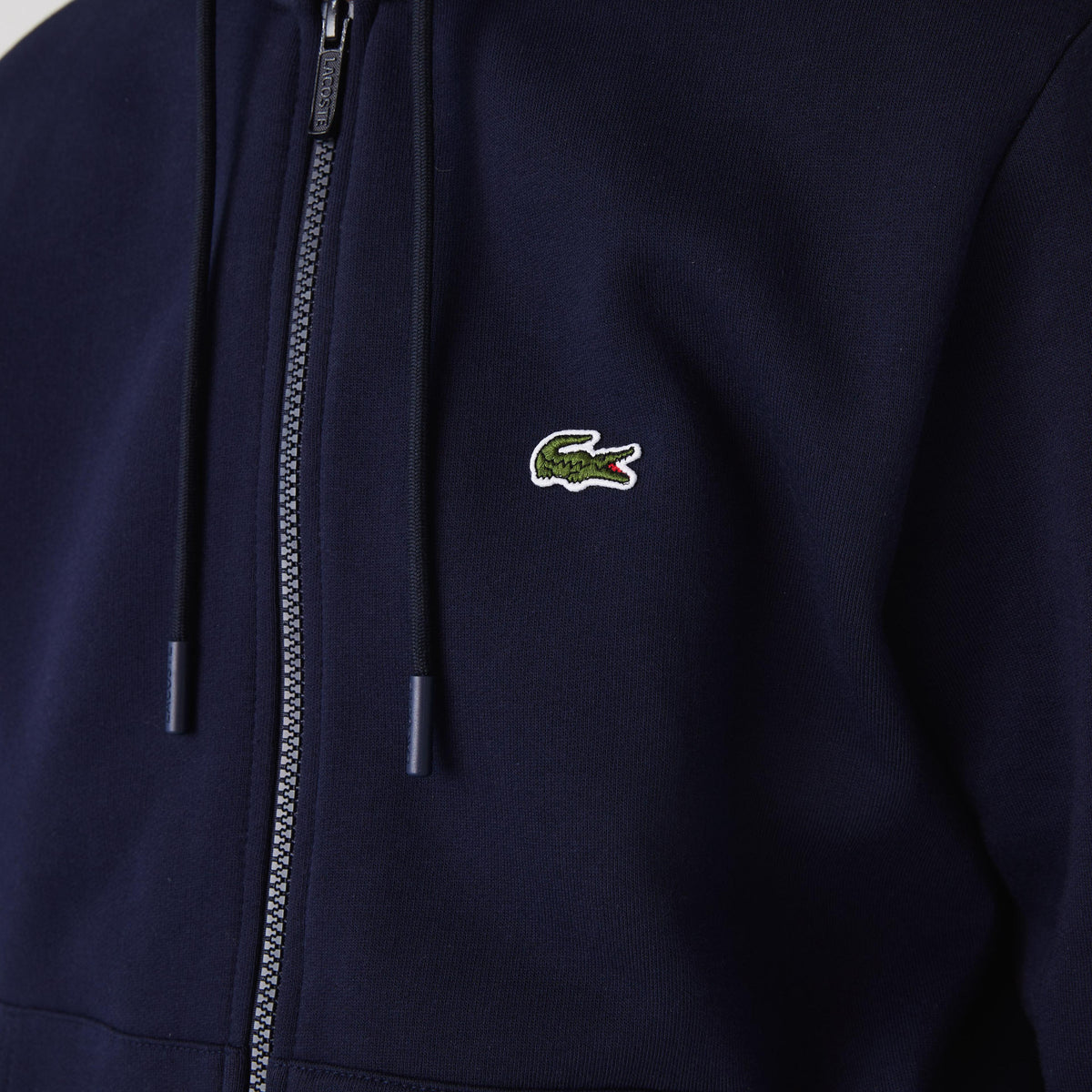 Lacoste Erkek Classic Fit Kapüşonlu Organik Pamuk Sweatshirt