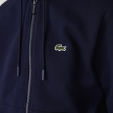 Lacoste Erkek Classic Fit Kapüşonlu Organik Pamuk Sweatshirt