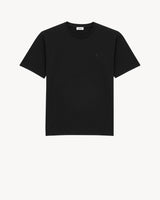 Saint Laurent Cassandre Pamuk Siyah T-Shirt