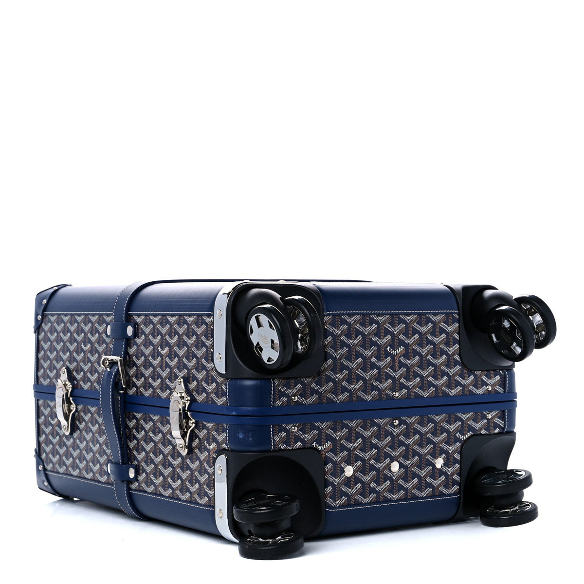 Goyard Goyardine Bourget PM Donanması Valiz