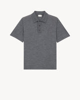 YSL Yün Polo Gri T-Shirt