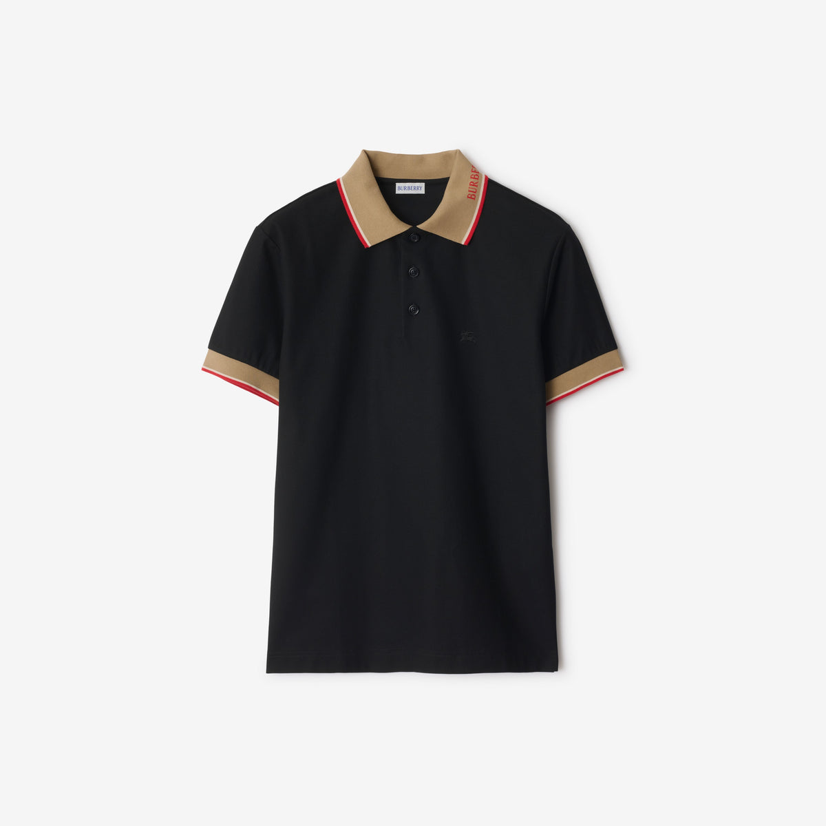 Burberry Siyah Polo T-Shirt