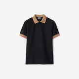 Burberry Siyah Polo T-Shirt