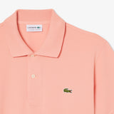 Lacoste Klasik Kesim Orginal Pembe L.12.12 Polo