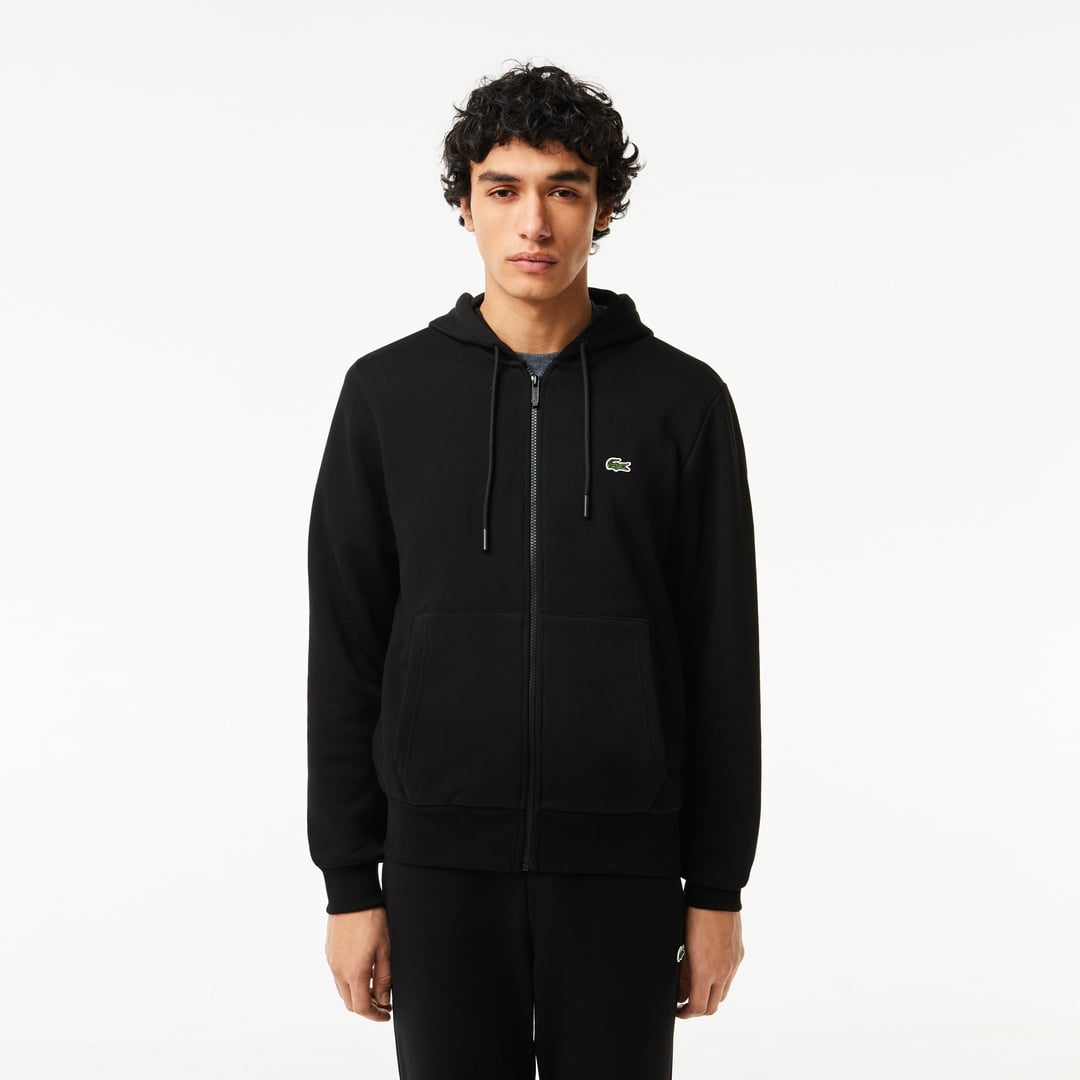 Lacoste Erkek Classic Fit Kapüşonlu Organik Pamuk Sweatshirt