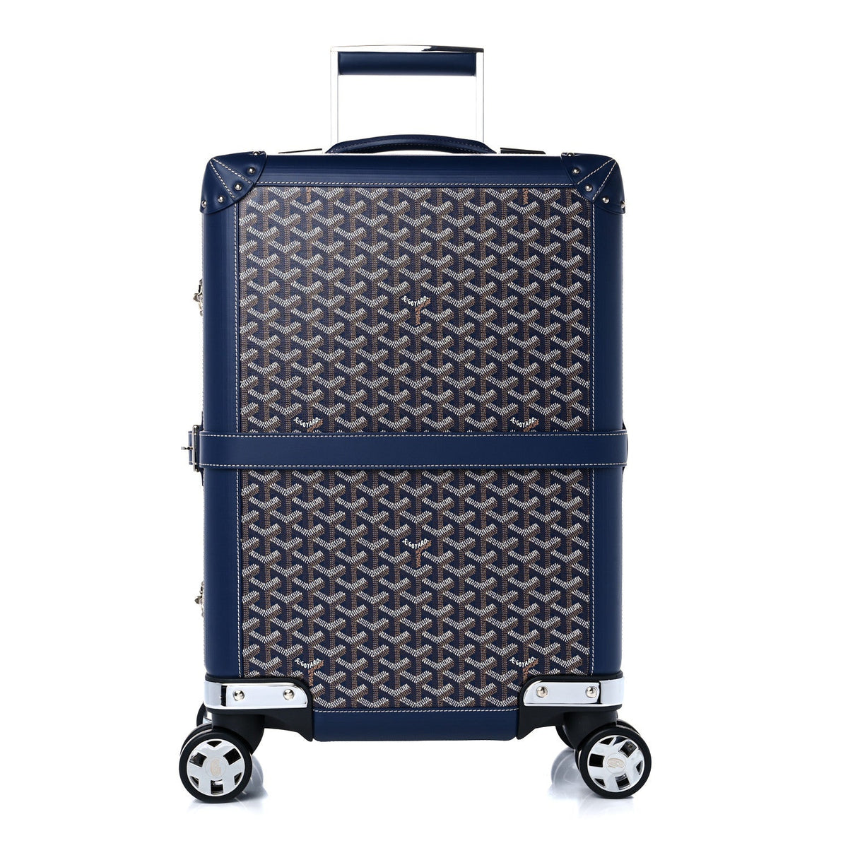 Goyard Goyardine Bourget PM Donanması Valiz