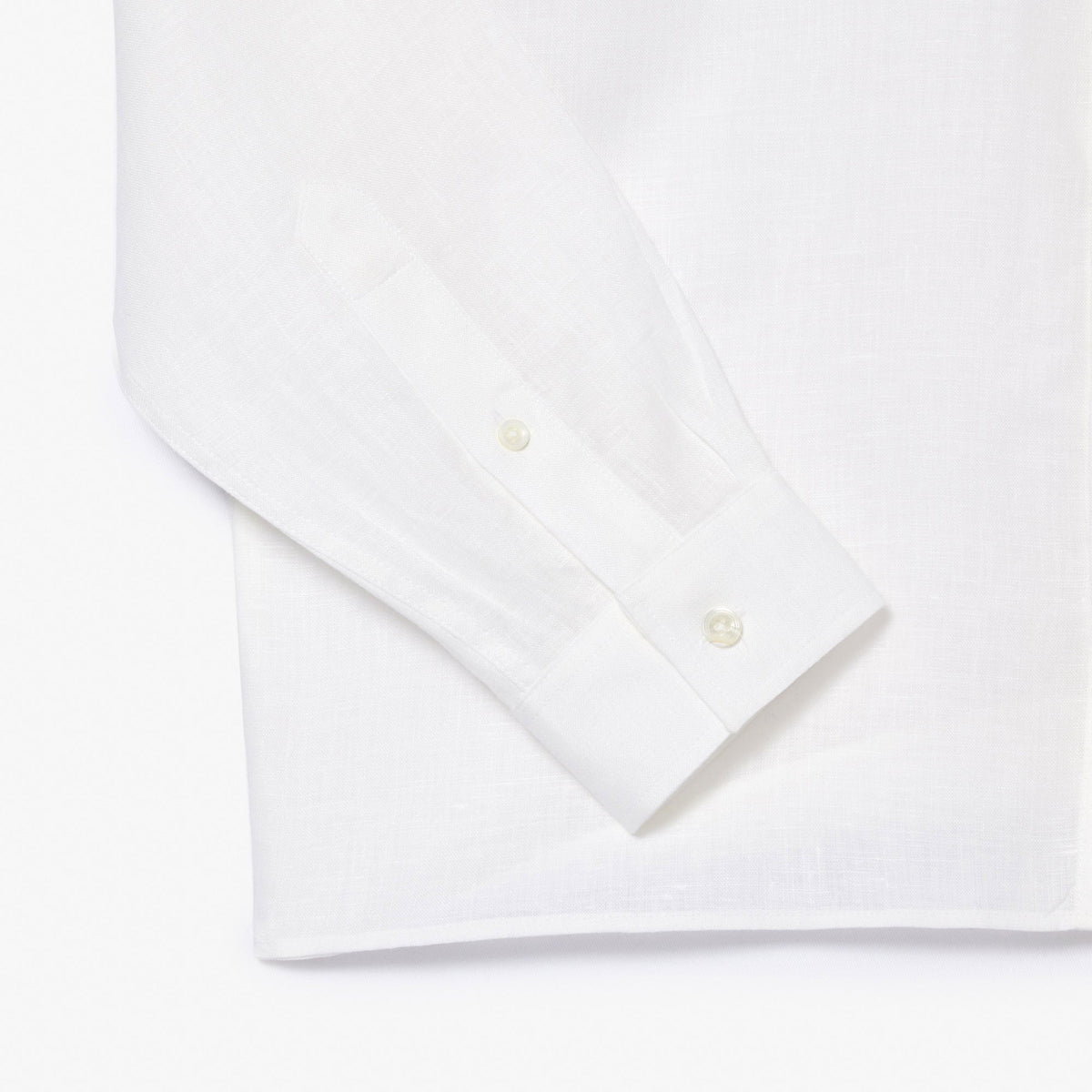 Lacoste Regular Fit Düğmeli Yaka Keten Siyah Gömlek