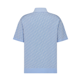 Dior Yün Polo Buz Mavisi T-Shirt