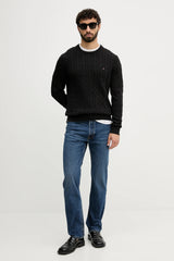 Tommy Hilfiger Erkek Classic Cable Crew Kazak