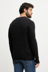 Tommy Hilfiger Erkek Classic Cable Crew Kazak