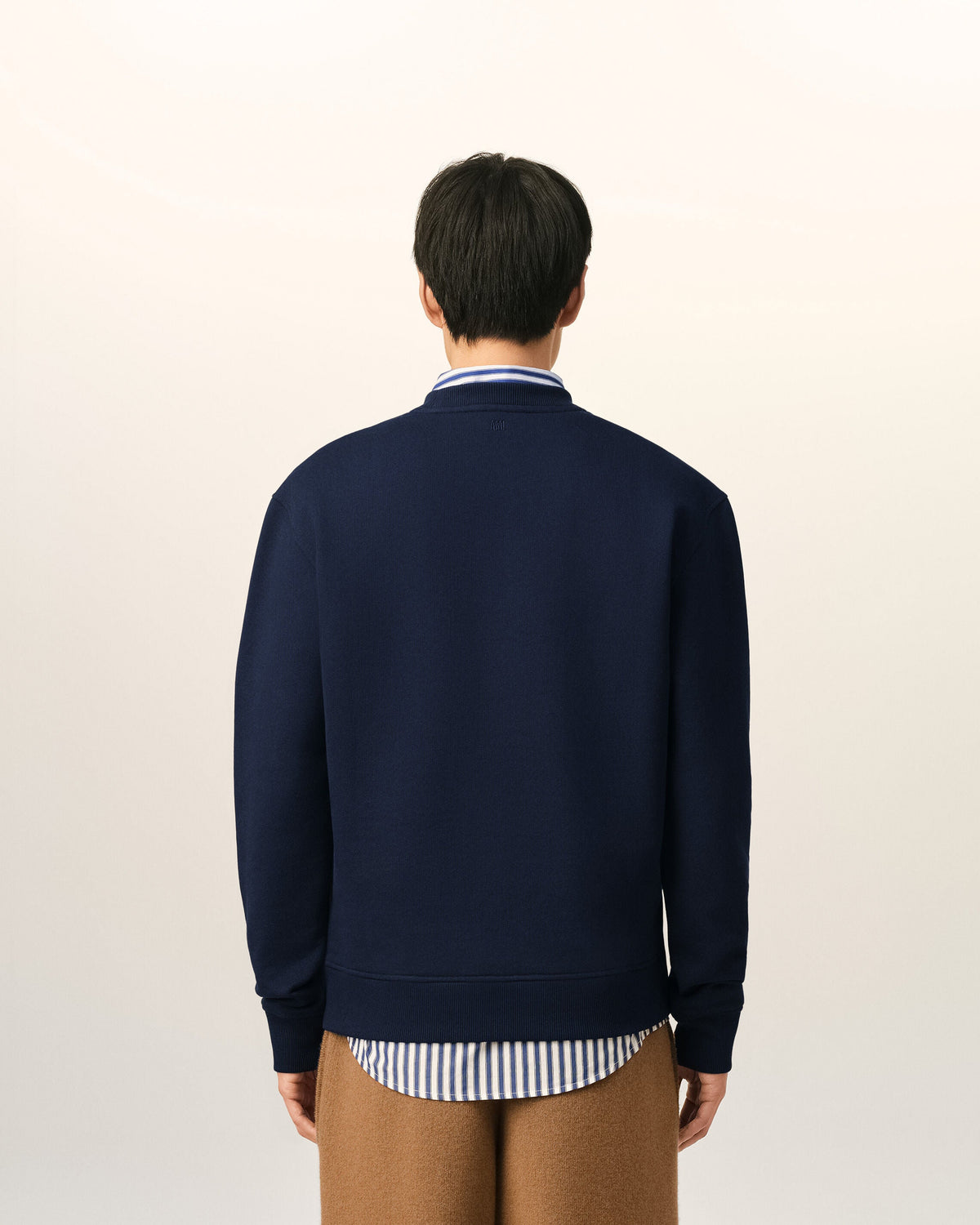 Ami de Coeur Logolu Siyah Pamuklu Sweatshirt