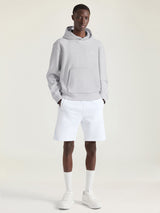 GIVENCHY Couture Seam Polar Kapüşonlu Beyaz Sweatshirt
