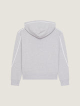 GIVENCHY Couture Seam Polar Kapüşonlu Beyaz Sweatshirt