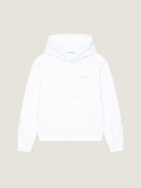 GIVENCHY Couture Seam Polar Kapüşonlu Beyaz Sweatshirt