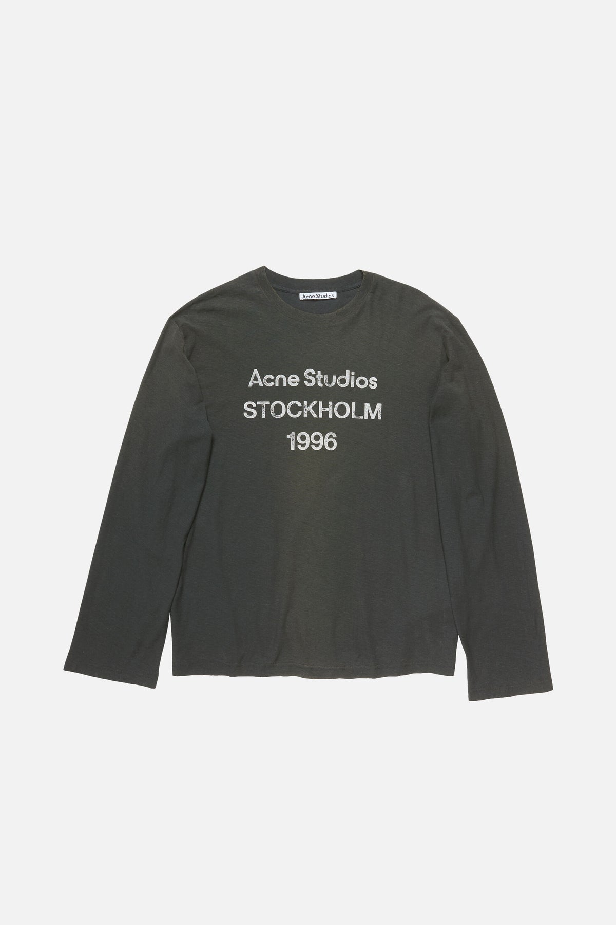Acne Studios 1996 Logolu Sprey Baskılı Sweatshirt