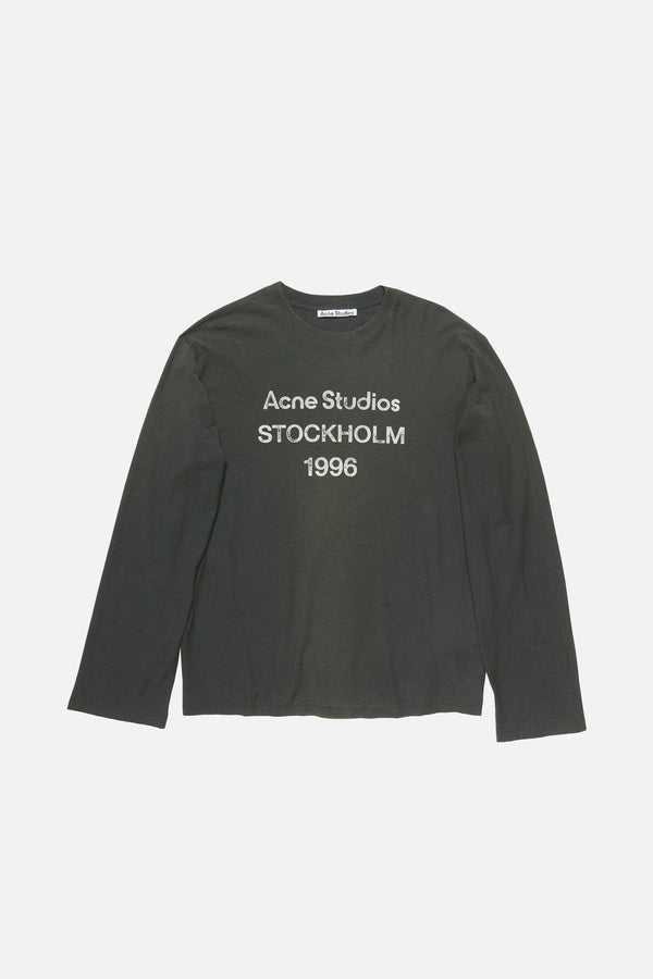 Acne Studios 1996 Logolu Sprey Baskılı Sweatshirt