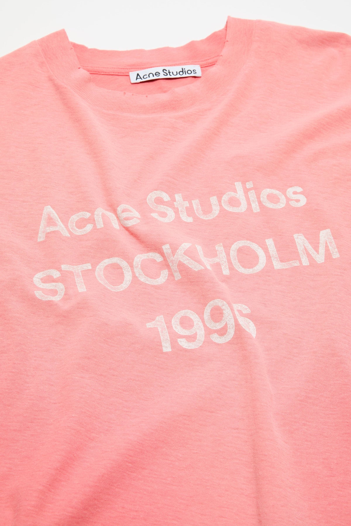 Acne Studios 1996 Logolu Sprey Baskılı Sweatshirt